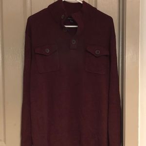 Banana Republic Burgandy Sweater
